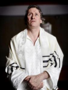 Alan Burke as Saul in Kabosh Theatre Company's production of THIS IS WHAT WE SANG